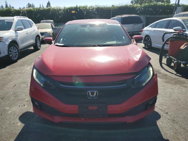 2HGFC2F83KH578197 - 2019 HONDA CIVIC SPORT Қызыл фото 5