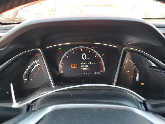 2HGFC2F83KH578197 - 2019 HONDA CIVIC SPORT Қызыл фото 9