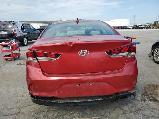 5NPE34AF3KH788088 - 2019 HYUNDAI SONATA LIMITED RED photo 6