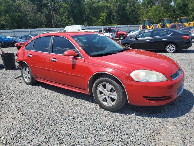 2G1WF5E32C1324500 - 2012 CHEVROLET IMPALA LS 红色 照片 4