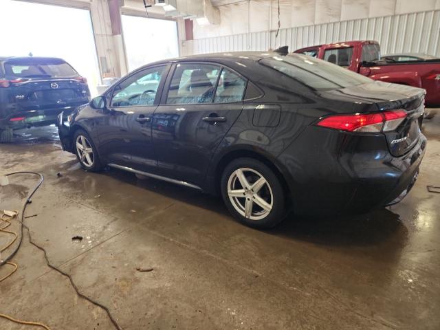 5YFEPMAE5MP263308 - 2021 TOYOTA COROLLA LE შავი ფოტო 2