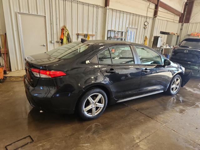 5YFEPMAE5MP263308 - 2021 TOYOTA COROLLA LE შავი ფოტო 3