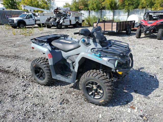 3JBLGAT4XNJ001081 - 2022 CAN-AM OUTLANDER 570 GRAY photo 1