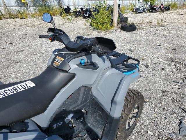 3JBLGAT4XNJ001081 - 2022 CAN-AM OUTLANDER 570 GRAY photo 5