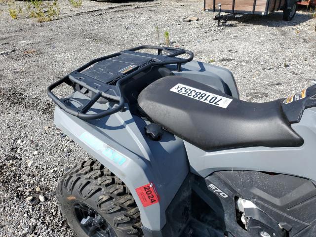 3JBLGAT4XNJ001081 - 2022 CAN-AM OUTLANDER 570 GRAY photo 6