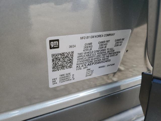 KL47LAEP3SB053455 - 2025 BUICK ENVISTA PREFERRED 灰色 照片 13