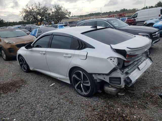 1HGCV1F37NA083452 - 2022 HONDA ACCORD SPORT WHITE photo 2