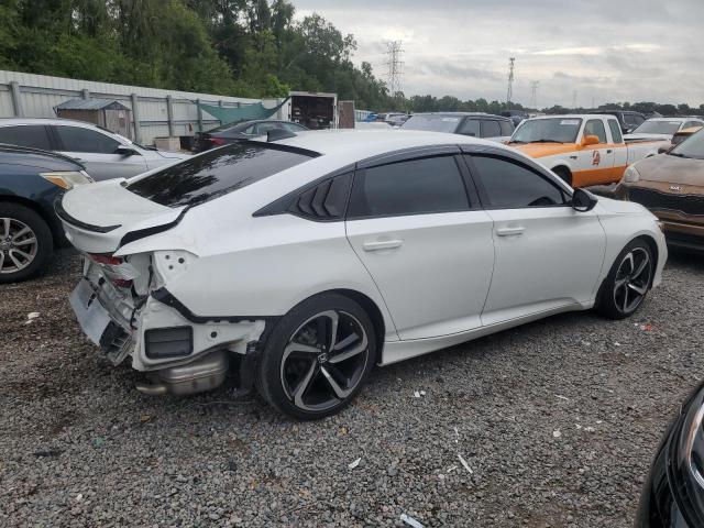 1HGCV1F37NA083452 - 2022 HONDA ACCORD SPORT WHITE photo 3
