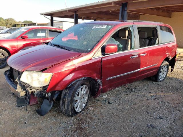 2A4RR8DG6BR656290 - 2011 CHRYSLER TOWN & COU TOURING L RED photo 1