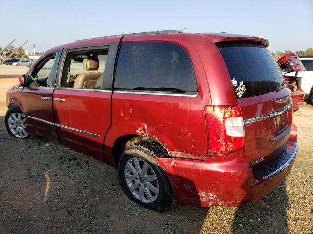 2A4RR8DG6BR656290 - 2011 CHRYSLER TOWN & COU TOURING L RED photo 2