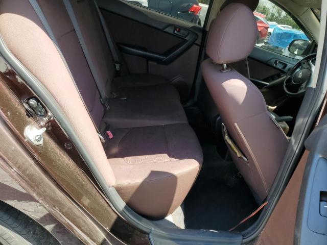 KNAFU4A29B5354561 - 2011 KIA FORTE EX MAROON photo 10