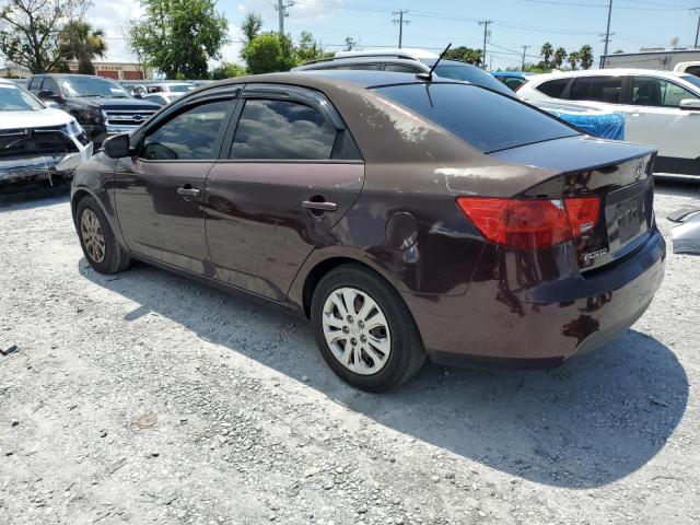 KNAFU4A29B5354561 - 2011 KIA FORTE EX MAROON photo 2