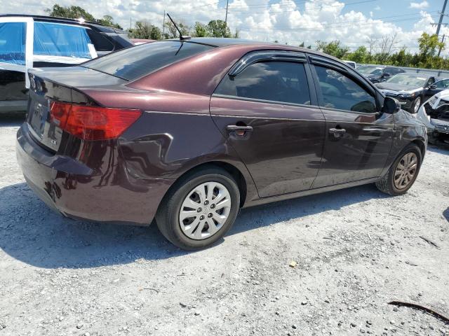 KNAFU4A29B5354561 - 2011 KIA FORTE EX MAROON photo 3