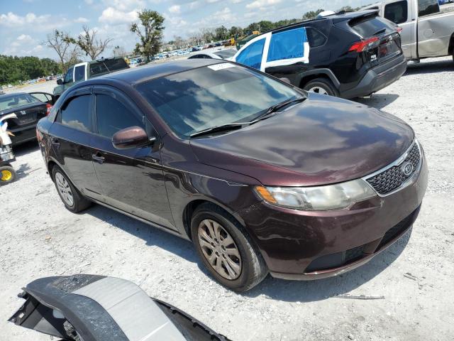 KNAFU4A29B5354561 - 2011 KIA FORTE EX MAROON photo 4
