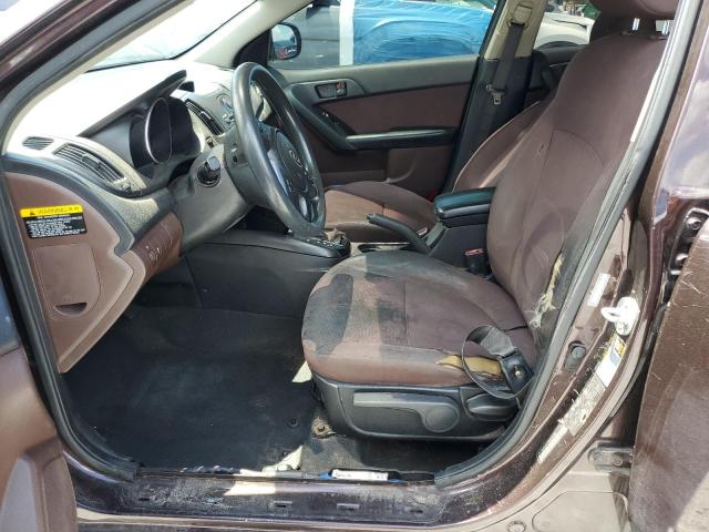 KNAFU4A29B5354561 - 2011 KIA FORTE EX MAROON photo 7