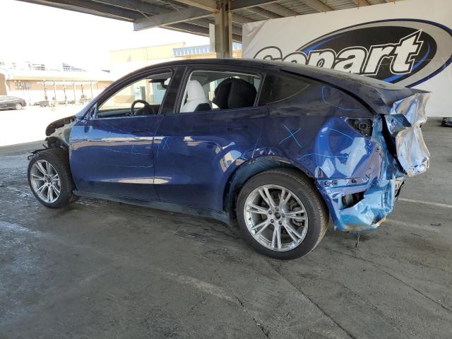 7SAYGDEE7PF713115 - 2023 TESLA MODEL Y BLUE photo 2
