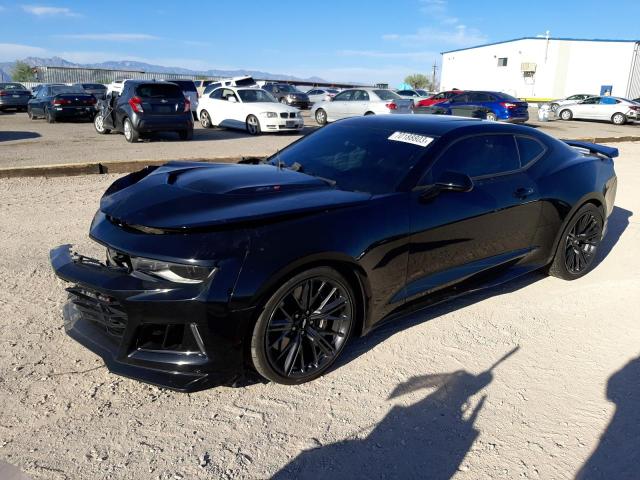 1G1FK1R67J0172778 - 2018 CHEVROLET CAMARO ZL1 黑色 照片 1