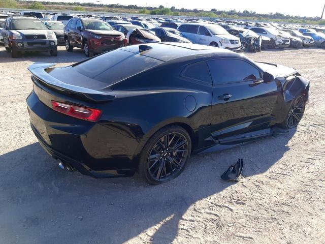 1G1FK1R67J0172778 - 2018 CHEVROLET CAMARO ZL1 黑色 照片 3