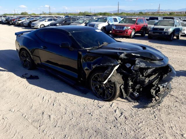 1G1FK1R67J0172778 - 2018 CHEVROLET CAMARO ZL1 BLACK photo 4