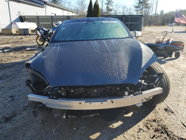 5YJSA1E56NF493529 - 2022 TESLA MODEL S Մոխրագույն լուսանկար 5