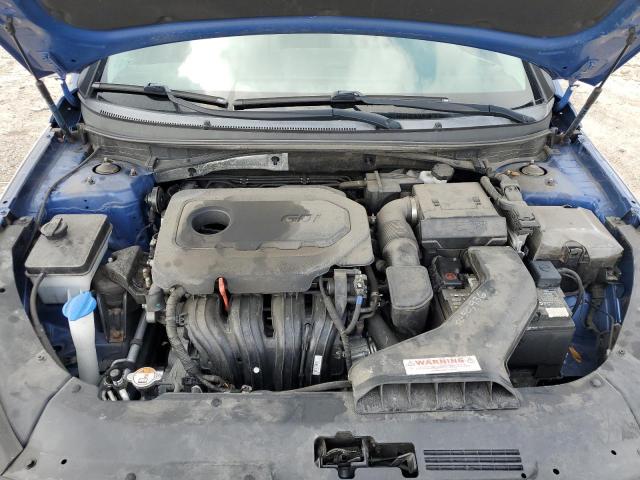 5NPE24AF8KH812761 - 2019 HYUNDAI SONATA SE 蓝色 照片 11