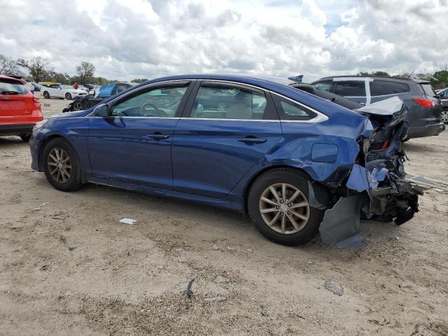 5NPE24AF8KH812761 - 2019 HYUNDAI SONATA SE 蓝色 照片 2