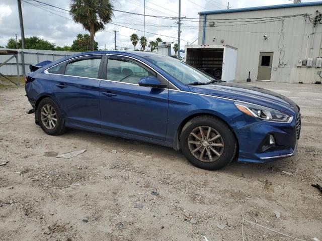 5NPE24AF8KH812761 - 2019 HYUNDAI SONATA SE 蓝色 照片 4