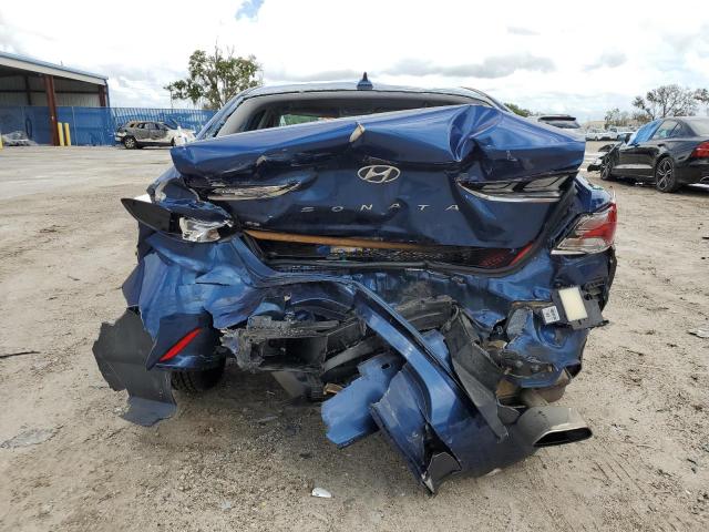 5NPE24AF8KH812761 - 2019 HYUNDAI SONATA SE 蓝色 照片 6