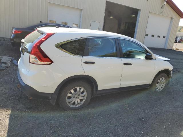 2HKRM3H31CH515155 - 2012 HONDA CR-V LX WHITE photo 3