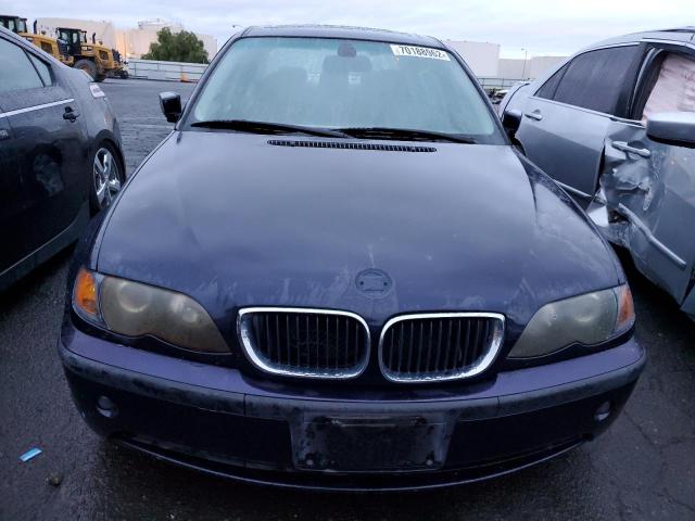 WBAAZ33444KP85253 - 2004 BMW 325 IS SULEV BLUE photo 5