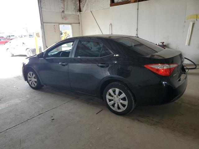 2T1BURHEXFC305330 - 2015 TOYOTA COROLLA LE L BLACK photo 2