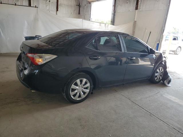 2T1BURHEXFC305330 - 2015 TOYOTA COROLLA LE L BLACK photo 3