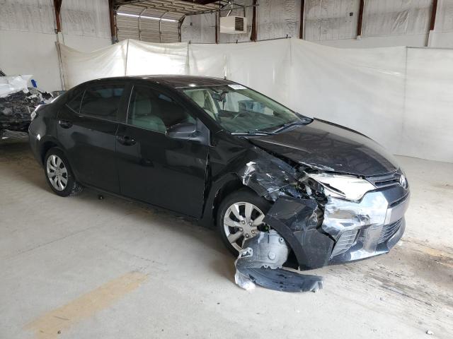 2T1BURHEXFC305330 - 2015 TOYOTA COROLLA LE L BLACK photo 4