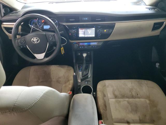 2T1BURHEXFC305330 - 2015 TOYOTA COROLLA LE L BLACK photo 8