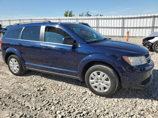 3C4PDCAB0JT288787 - 2018 DODGE JOURNEY SE BLUE photo 4