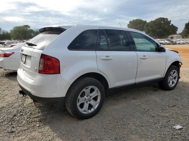 2FMDK4JC1DBC61486 - 2013 FORD EDGE SEL WHITE photo 3