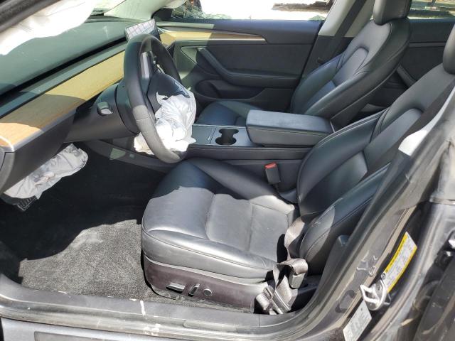 5YJ3E1EA9MF017649 - 2021 TESLA MODEL 3 GRAY photo 7