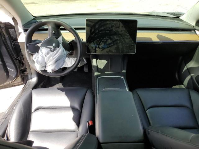 5YJ3E1EA9MF017649 - 2021 TESLA MODEL 3 GRAY photo 8