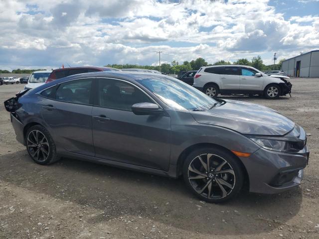 19XFC2F86ME003119 - 2021 HONDA CIVIC SPORT ნაცრისფერი ფოტო 4