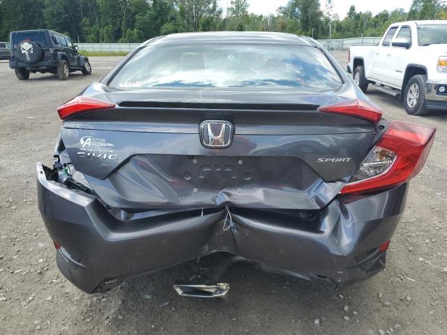 19XFC2F86ME003119 - 2021 HONDA CIVIC SPORT ნაცრისფერი ფოტო 6