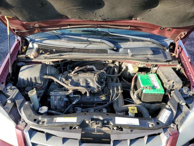 2A8HR54P58R827922 - 2008 CHRYSLER TOWN & COU TOURING მუქწითელი ფოტო 12