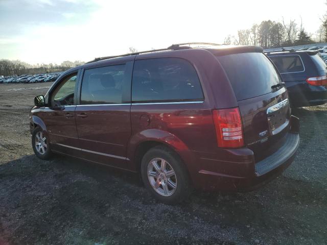 2A8HR54P58R827922 - 2008 CHRYSLER TOWN & COU TOURING მუქწითელი ფოტო 2