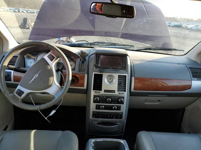 2A8HR54P58R827922 - 2008 CHRYSLER TOWN & COU TOURING მუქწითელი ფოტო 8