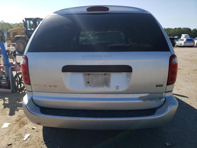 1D4GP25363B222076 - 2003 DODGE CARAVAN SE SILVER photo 6