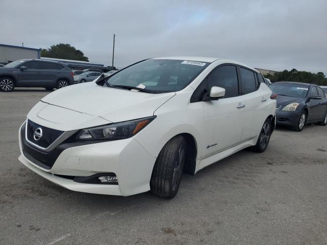 1N4AZ1CP4JC311705 - 2018 NISSAN LEAF S WHITE photo 1