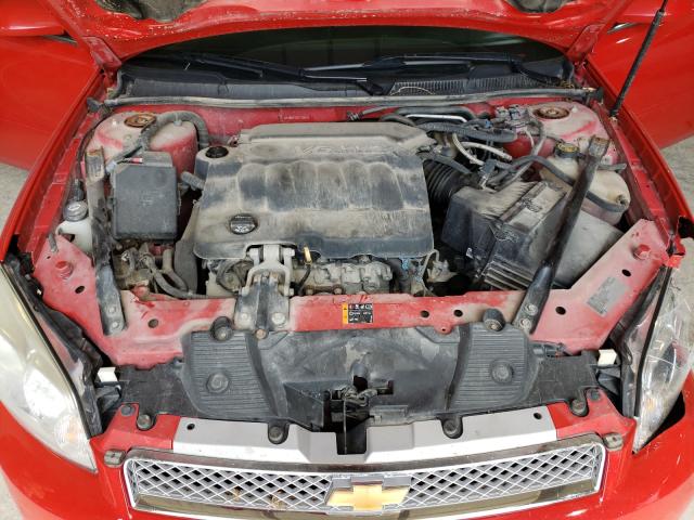 2G1WG5E32C1276607 - 2012 CHEVROLET IMPALA LT RED photo 7