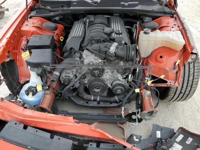 2C3CDZFJ2MH655367 - 2021 DODGE CHALLENGER R/T SCAT PACK ORANGE photo 11