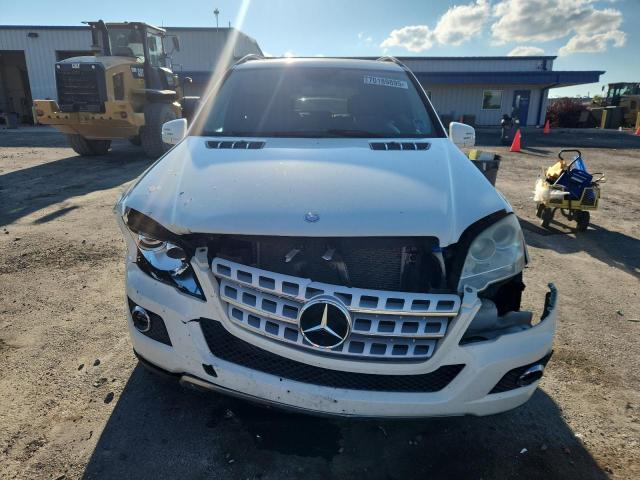 4JGBB8GB7BA633578 - 2011 MERCEDES-BENZ ML 350 4MATIC WHITE photo 5