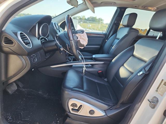 4JGBB8GB7BA633578 - 2011 MERCEDES-BENZ ML 350 4MATIC WHITE photo 7