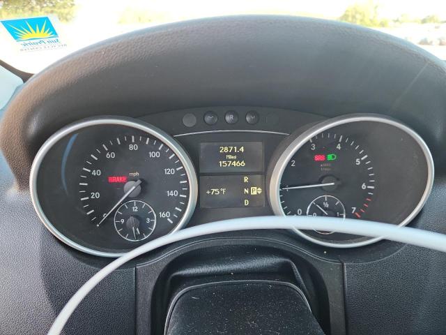 4JGBB8GB7BA633578 - 2011 MERCEDES-BENZ ML 350 4MATIC WHITE photo 9